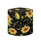 Suobstales Sunflower Print Dust Cover for 8 Quart Instant Pot, Music Note Design Dust Proof Pressure Cooker Cover Electric Appli