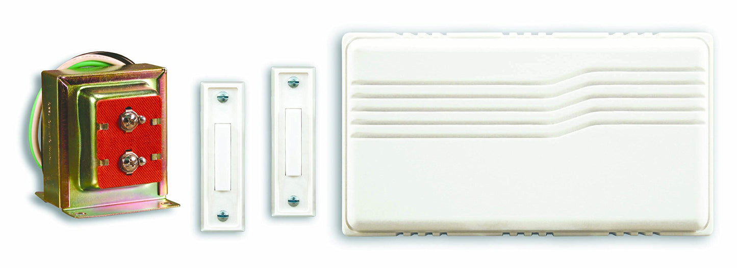 Globe Electric Sl-27102-02 Doorbell Contractor Kit, No Size, White