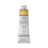 M. Graham 2Ounce Tube Acrylic Paint, Naples Yellow Hue