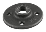 Flange Black Fl 1/2 (Pack Of 1)