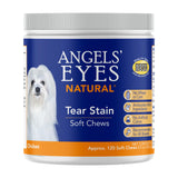 ANGELS' EYES Natural Tear Stain Prevention Soft Chews for Dogs | Chicken Flavor| For All Breeds | No Wheat No Corn | Daily Suppl
