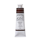 M. Graham 2Ounce Tube Acrylic Paint, Transparent Red Iron Oxide (22187)