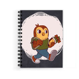 Vprint School Life Spiral Wiro Unruled Blank Pages Notebook Diary Journal Drawing Book SizeA5(6X9 Inches) (School Life)