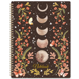 Spiral Notebook Notebooks Spiral Bound With Back Pocket, Lined Journal Notebook, Spiral Journal For Women, 8.5 X 10.5, 144 P
