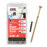 GRK 14235 5/16 x 6 RSS Rugged Structural Screws 20 Count
