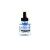 Dr. Ph. Martins Iridescent Calligraphy Color (20R) Ink Bottle, 1.0 oz, Misty Blue, 1 Bottle