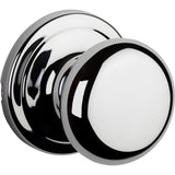 Kwikset Hancock Interior Passage Door Knob, Handle For Closet and Hallway Doors, NonLocking Doorknob, Polished Chrome