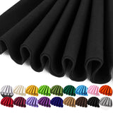 Black Felt Fabric 36 x 36 (1 Square Yard), Soft 1.6mm Thick Felt Sheets for Craft Sewing Patchwork DIY Art Projects Decorations