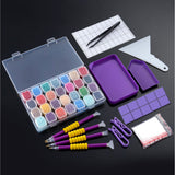 KTCLCATF 56PCS DIY Diamond Painting Tools and Accessories Kits Multiple Sizes Painting Pens for Adults to Make Diamond Art Craft