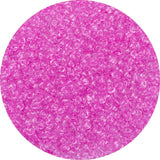 GAGANIU 2000pcs Transparent Pink Glass Seed Beads, Colorful Tiny 4mm Beads for Jewelry Making, Beading Supplies.