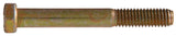 The Hillman Group 220027 Grade 8 Hex Cap Screw, 1/4Inch X 2Inch, 100Pack, 2 inches, Yellow