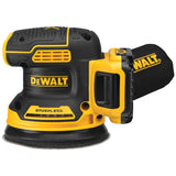 DEWALT 20V MAX Orbital Sander Cordless, 5-Inch Sander Tool, 2.Ah, 8,000-12,000 OPM, Variable Speed Dial, Storage Bag, Battery an