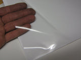 Transparent Vinyl Tape with Self-Adhesive. (4 inch x 25 ft, Clear)