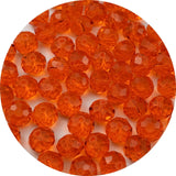 YUEXIGO 600pcs 3mm Crystal Glass Beads for Jewelry Making, Faceted Rondelle Glass Spacer Beads for Wind Chimes Bracelet Earring