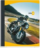 Navneet Youva | Tight Bound | Note Book | 15.5 Cm X 18.8 Cm | Single Line | 76 Pages | Pack Of 12