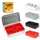 4-Pack Tin Organizer Inserts Compatible with Altoids 1.76oz Mint Tins - Ideal Dividers for Personal Essentials, Travel Storage o