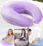 vamorry Gaming Pillow Arm Support Pillow for Bed & Sofa: Ergonomic U-Shaped Lap Pillow with Elbow Rest for Adults & Kids - Reduces Arm Pain & Fatigue During Gaming Reading Working & Crocheting-New