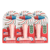 Bullibone SuperBrush: Dog Teeth Cleaning Brushing Toothbrush Stick - Long Lasting Nylon Pink Peppermint Chew Toy for Oral Care a