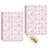 2Packs Cute Pink Diary Journal for Teen Girls & Women, Cute School Supplies