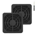 ELUTENG 80mm Fan Filter 2 Pack Ventilation Grill Cover IP40 Dustproof Cool Computer Ventilator Guard with Screwdrivers Dust Filt