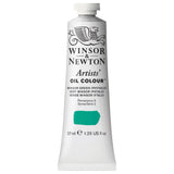 Winsor & Newton Artists Oil Color, 37ml (1.25 oz) Tube, Winsor Green