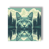 Wergund 5D DIY Diamond Art Cat, Diamond Art Kits for Adults Animal, Diamond Painting Full Drill Crystal Rhinestone Embroidery Cr