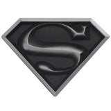Open Road Brands DC Comics Superman Logo Embossed Metal Dresser Knob Superman Drawer Knob for Bedroom or Man Cave