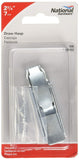 Kwikset N208512 Draw Hasp, 23/4, Zinc Plated
