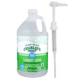 Charlies Soap Laundry Liquid with Pump, 160 Loads