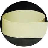 USA | American Made 1-3/8Cream/Natural Solid Grosgrain Ribbon - 100 Yards - (Multiple Widths & Yardages Available)