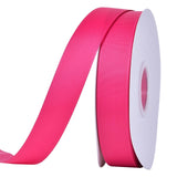 Ribest Hot Pink Grosgrain Ribbon, 1 Inch 50 Yard Ribbon for Crafts Gift Wrapping Bows Wedding Party Decoration Bouquet