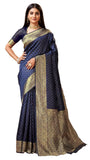 Sugathari Womens Banarasi Saree Pure Kanjivaram Silk Saree Soft new ladies 2023 Design Wear Sarees Latest Cotton Party Sari coll