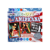 Tulip OneStep TieDye Kit Tulip Fabric Dye 40720 Fdy Med Americana Kit, 5 Color Trend, As Detailed