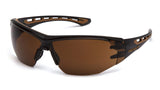 Carhartt CHB818ST Easley Glasses, Sandstone Bronze Lens