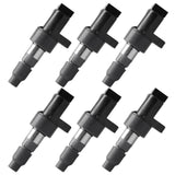 OCPTY Set of 6 Ignition Coils Compatible with OE: UF435 5C1399 IC555 Fit for Jaguar S-Type/X-Type V6 2.5L 3.0L 2002-2008