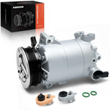 A-Premium Air Conditioner AC Compressor with Clutch Compatible with Ford Escape 2013-2016, Lincoln MKC 2015-2016, 2.0L 2.3L
