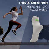 Xjarvis Rio Unisex Ankle Socks For Men & Women Breathable & Odor-Free Cotton Socks For Gym Running Walking Cycling Daily & Office Wear Free Size (Black White Grey),Pack of 9,,B0DBLW6NG4