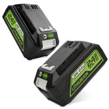AYTXTG 2Pack 6.5Ah 24V Compatible with Greenworks Battery 29842 29852 and Replacement for Bissell 24V Battery XR 4054 Battery fo