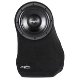 Skar Audio Single 10 Loaded Sealed Subwoofer Enclosure (Driver Side) Compatible with 2018-2023 Jeep Wrangler 4-Door (JL Series)