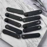5 Pieces Silicone Cable Straps For Desk Cable Management Frame Securing