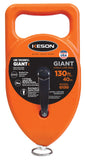 Keson G130 Giant Chalk Line Reel, 24Ounce Chalk Capacity, 130Foot