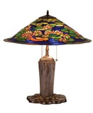 Meyda Tiffany 32300 Pond Lily Table Lamp, 25 Height
