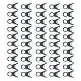 Heavenglow 50 Pieces Plant Support Garden Clips Tool Fastening Clip For Tomatoes Flower Black|Plant Tiessupports|Home Garden