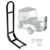 KUAFU Rear Safety Grab Bar Compatible with Yamaha Club Car EZGO Golf Cart Heavy Duty Rear Seat Hand Rail Grab Bar Black