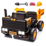Kidsera 24V Ride On Dump Truck, 24inch-2 Seater Ride On Car for Kids w/Remote Control 4WD/2WD Up to 5 Mph, 24v Ride on Toys for