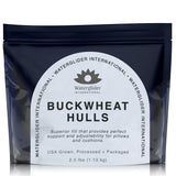 Waterglider International Replacement Buckwheat Husks for Meditation Zafu or Pillow, USA Grown Hulls, 2 lbs
