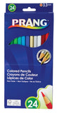 Dixon Prang Presharpened 7Inch Colored Pencils, 24Color Set (22240)