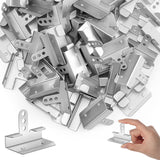 Shimeyao 50 Pack Drywall Repair Clips 1/2 Inch Corner-Back Drywall Back-up Clips Fastener Stud Saver