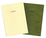 EARBLIS Japanese A5 Dot Grid Notebook 2Pack Olive/Cream