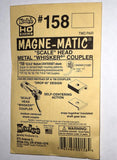 HO #158 Scale Whisker Coupler, 9/32 Center (2pr)